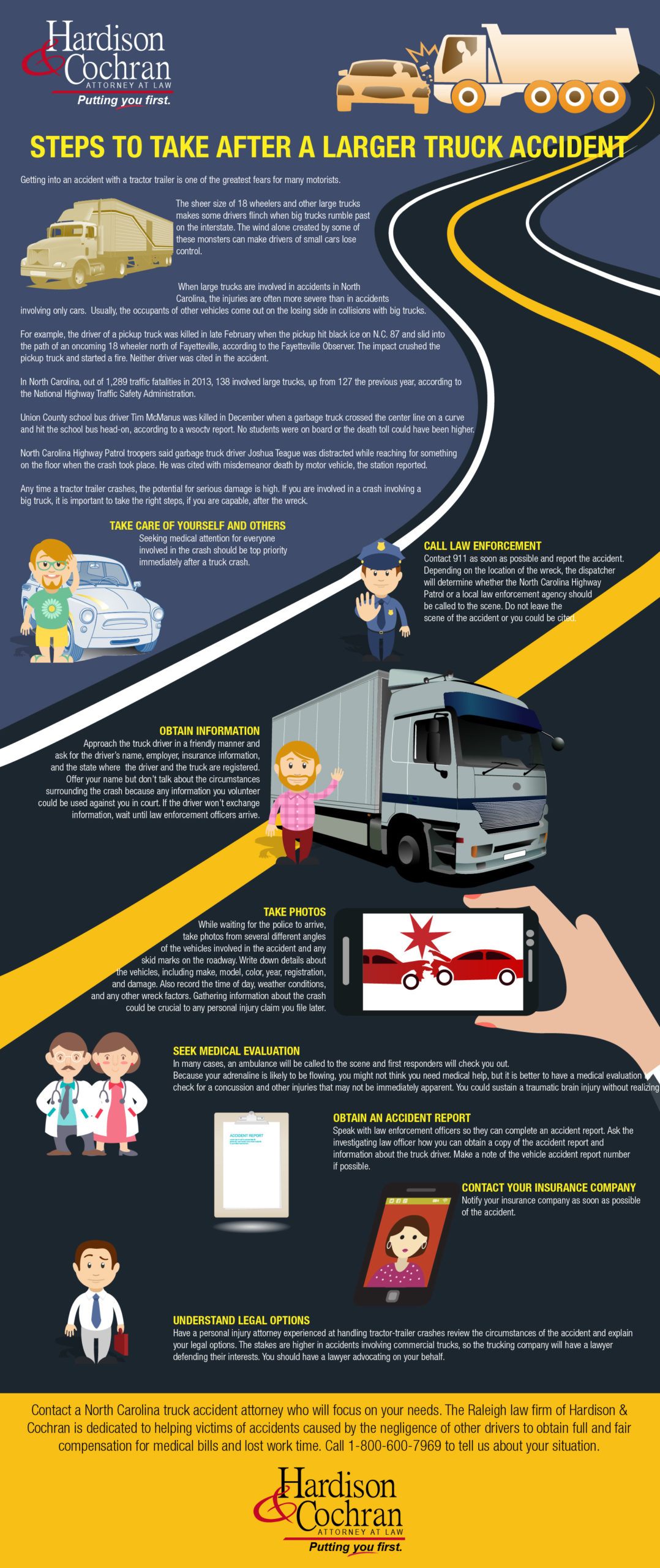 7 Essential Steps To Take Immediately After A Truck Accident 1 7 Essential Steps to Take Immediately After a Truck Accident