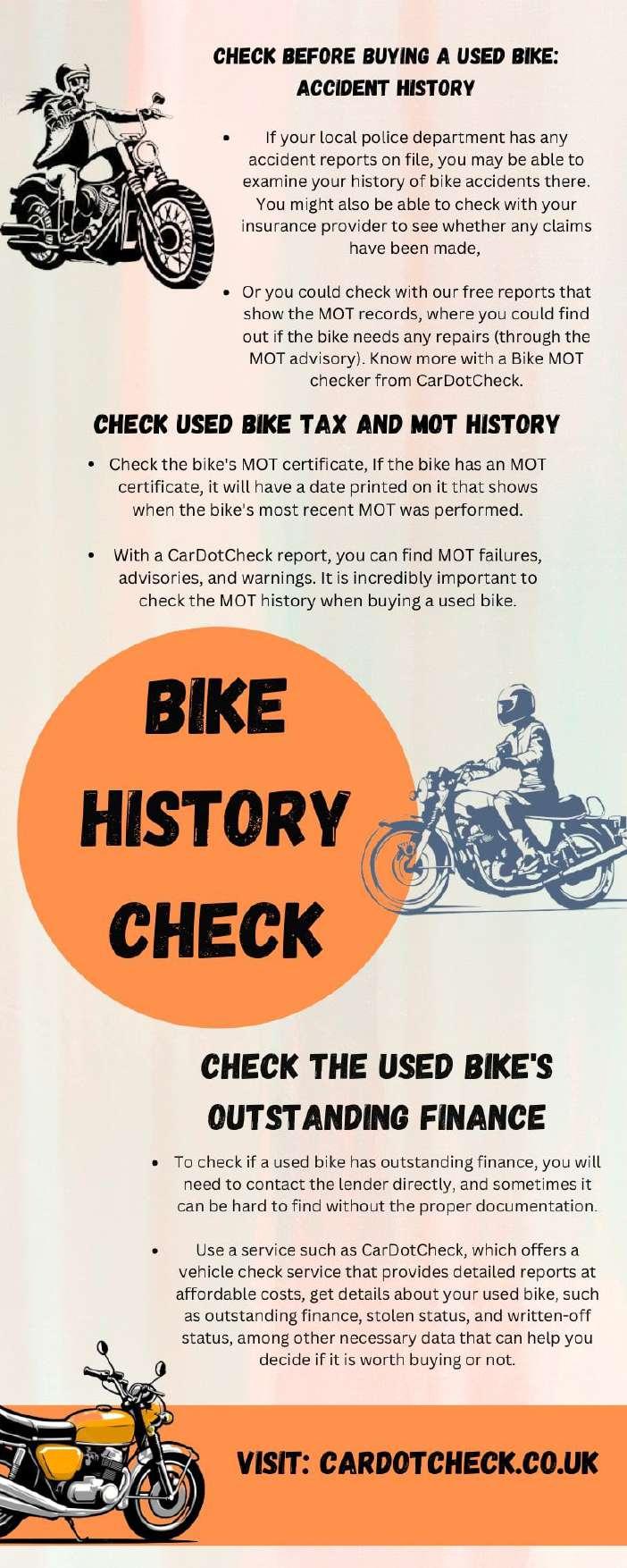 How To Check Bike Accident History? 1 How to Check Bike Accident History?