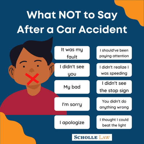 What Not To Say In A Car Accident? 1 What Not to Say in a Car Accident?