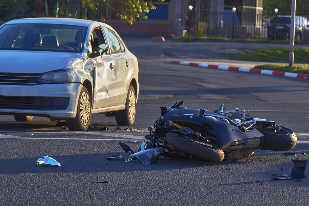 How Many Motorcycle Accidents Are Rear Ends? 14 wrecked motorcycle after rear en